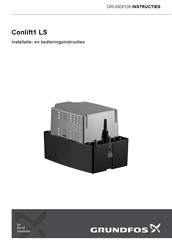 Grundfos Conlift1 LS Installatie- En Bedieningsinstructies