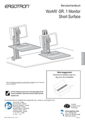 Ergotron Workfit-SR Handleiding