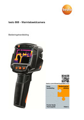 TESTO 868 Bedieningshandleiding