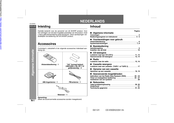 Sharp CD-E500H Handleiding