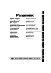 Panasonic NN-K135 Gebruiksaanwijzing