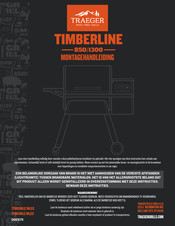 Traeger TIMBERLINE 850 Montagehandleiding