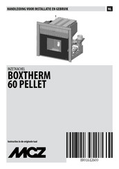 MCZ BOXTHERM 60 PELLET Handleiding Voor Installatie En Gebruik