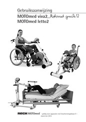 MOTOmed letto2 Gebruiksaanwijzing