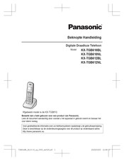 Panasonic KX-TGB612NL Beknopte Handleiding