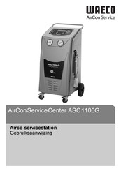 Waeco AirConServiceCenter ASC1100G Gebruiksaanwijzing