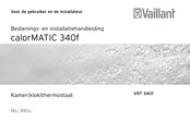 Vaillant VRT 340f Bedienings- En Installatiehandleiding