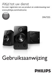 Philips SPA7355 Gebruiksaanwijzing