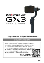 Easypix GoXtreme GX3 Dual Gimbal Gebruikershandleiding