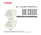 Canon imageFORMULA DR-9050C Gebruikershandleiding