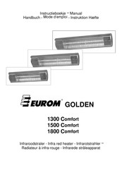 EUROM GOLDEN 1300 Comfort Instructieboekje