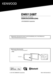 Kenwood DMX120BT Gebruiksaanwijzing