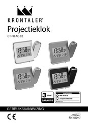 Krontaler GT-PR-AC-02 Gebruiksaanwijzing