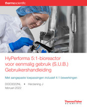 Thermo Fisher Scientific HyPerforma 5:1 Gebruikershandleiding