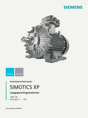 Siemens SIMOTICS XP 1MB 6 Series Bedieningshandleiding