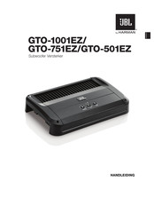 Harman JBL GTO-1001EZ Handleiding