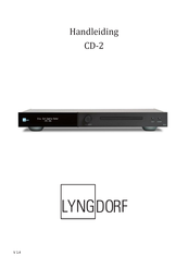 Lyngdorf CD-2 Handleiding