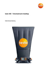 TESTO 420 Gebruiksaanwijzing