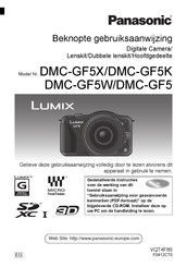 Panasonic Lumix DMC-GF5K Gebruiksaanwijzing