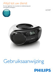 Philips AZ330T Gebruiksaanwijzing