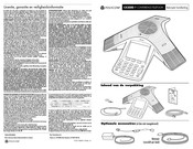 Polycom CX3000 Beknopte Handleiding