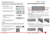 Stoneridge SE5000-8 Korte Handleiding