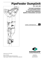 Hanskamp PipeFeeder DumpUnit Bedieningsinstructies