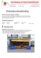 Withagen-Attractieverhuur A-2010.03 Gebruikershandleiding