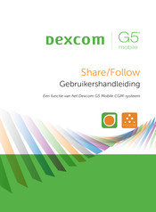 Dexcom G5 mobile Gebruikershandleiding