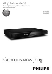 Philips DVP2850 Gebruiksaanwijzing