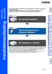 Brother MFC-210C Installatiehandleiding