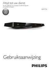 Philips BDP7750 Gebruiksaanwijzing