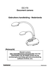 Lumens DC170 Handleiding