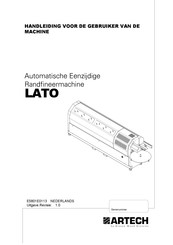 ARTECH LATO Handleiding