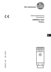 IFM Electronic efector500 PN30 Series Gebruiksaanwijzing