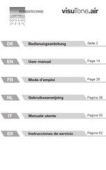 HumanTechnik visuTone.air Gebruiksaanwijzing