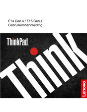 Lenovo Thinkpad E14 AMD G4 Gebruikershandleiding