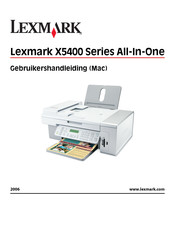 Lexmark X5400 Series Gebruikershandleiding