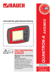 Rauch QUANTRON-A AXIS-M 30 EMC + W V8 Gebruiksaanwijzing