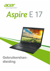 Acer Aspire E5-771 Gebruikershandleiding