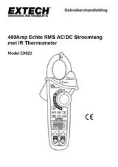 Extech Instruments EX623 Gebruikershandleiding