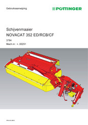 Pottinger NOVACAT 352 RCB Gebruiksaanwijzing