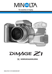 Minolta DiMAGE Z1 Gebruiksaanwijzing