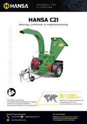 Hansa C21 Bedienings- En Veiligheidshandleiding