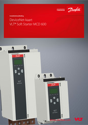 Danfoss VLT Soft Starter MCD 600 Installatiehandleiding