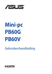 ASus PB60G Gebruikershandleiding