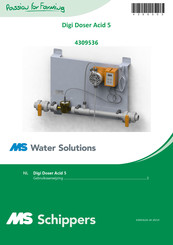 Water Solutions Digi Doser Acid 5 Gebruiksaanwijzing