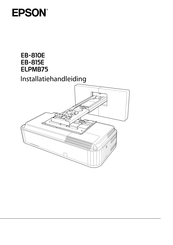 Epson ELPMB75 Installatiehandleiding