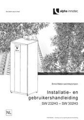 alpha innotec SW 232H3 Installatie- En Gebruikershandleiding