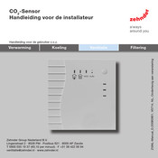 Zehnder CO2-Sensor Handleiding Voor De Installateur